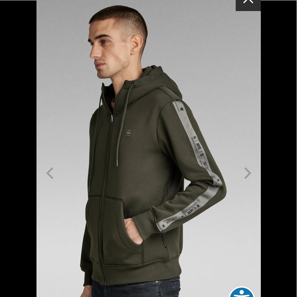 Men’s G-Star Raw Taping Hoodie